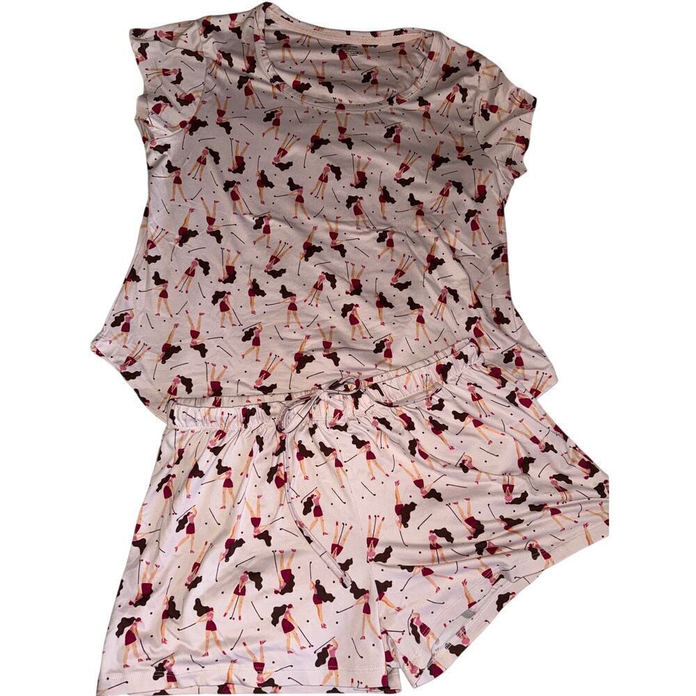 TELURIDE CLOTHING COMPANY pajama set - size L LARGE - golf